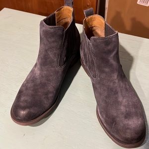 SOFFT Bellis III Grey Water Proof Leather Booties Sz 9
